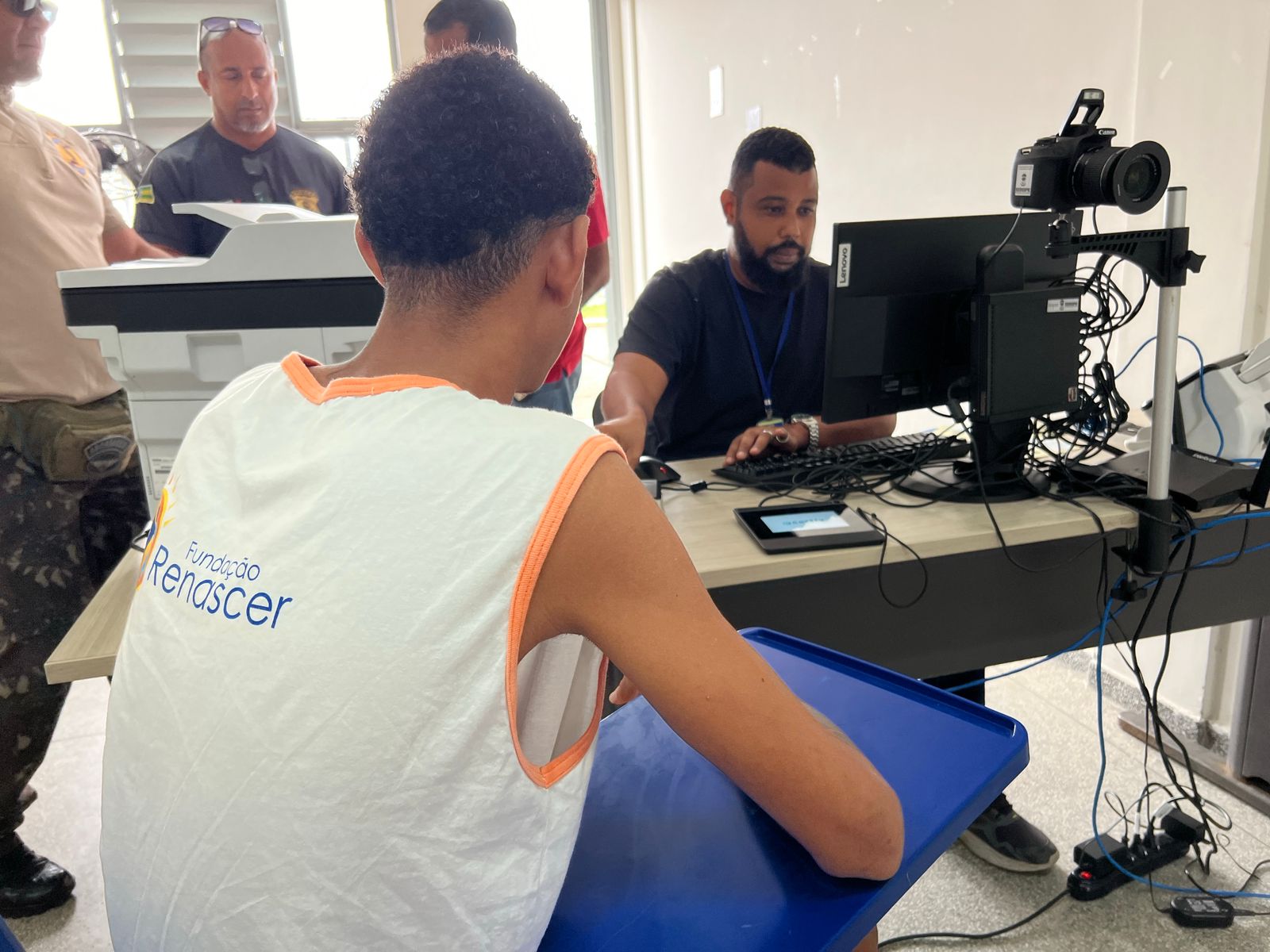 Fundação Renascer em parceria com Instituto de Identificação realizam Mutirão para emissão de RG dos Socioeducandos